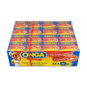 ONGA Shrimp Seasoning Cubes 64 Count (11g Each)